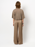 Dante6 Jules Satijn Look Wide Leg Broek