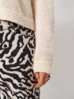 Dante6 Spotted Straight Leg Jeans Met Print