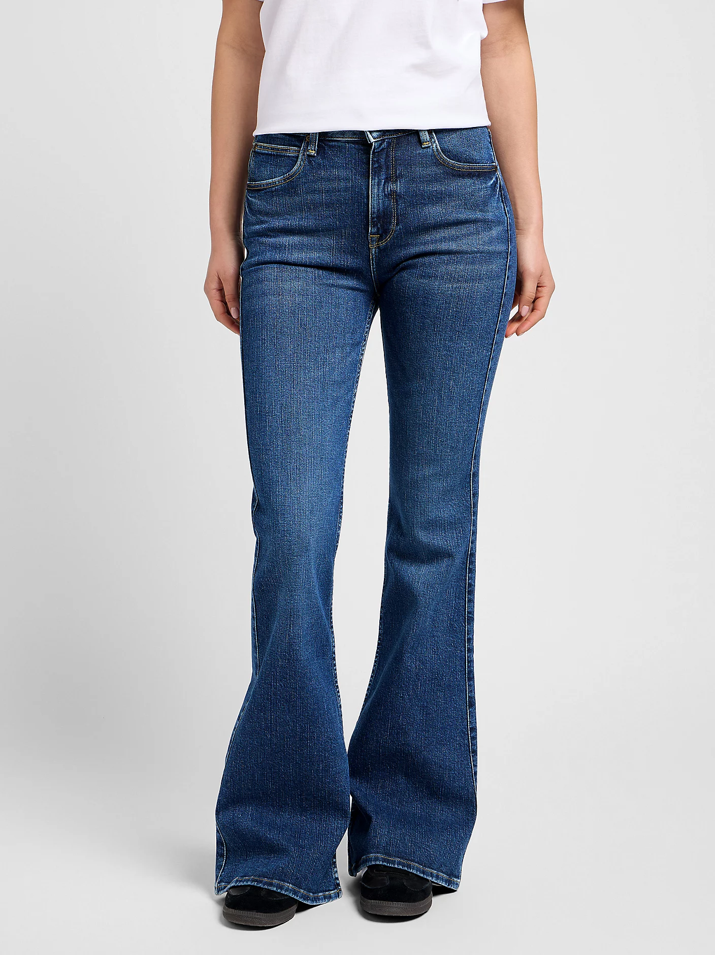 Lee Breese Flared Jeans Rain Falls