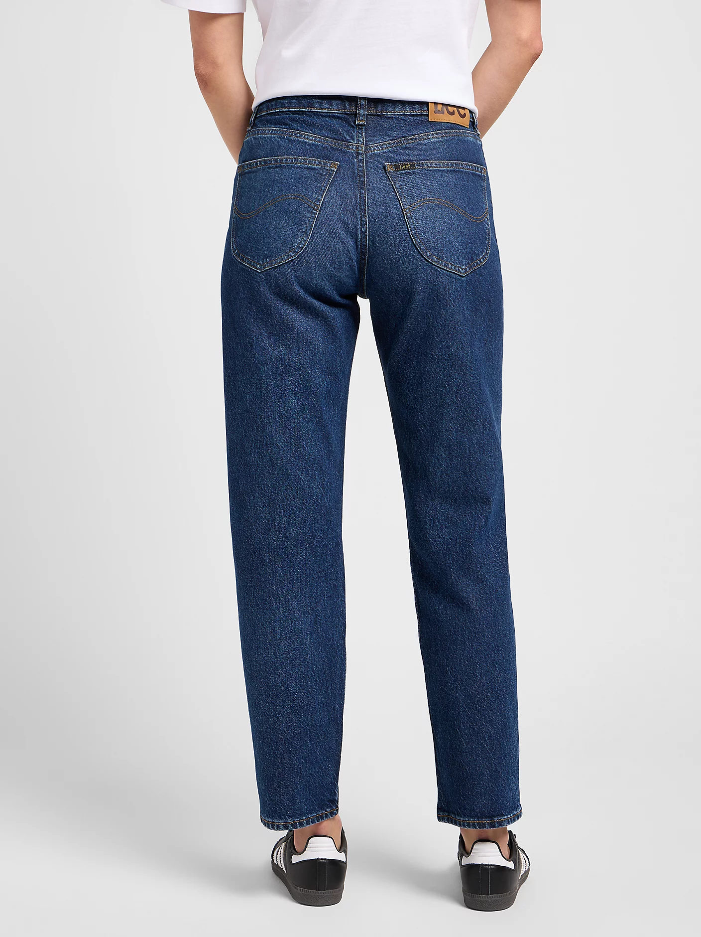 Lee Carol Regular Straight Jeans Dark Humor