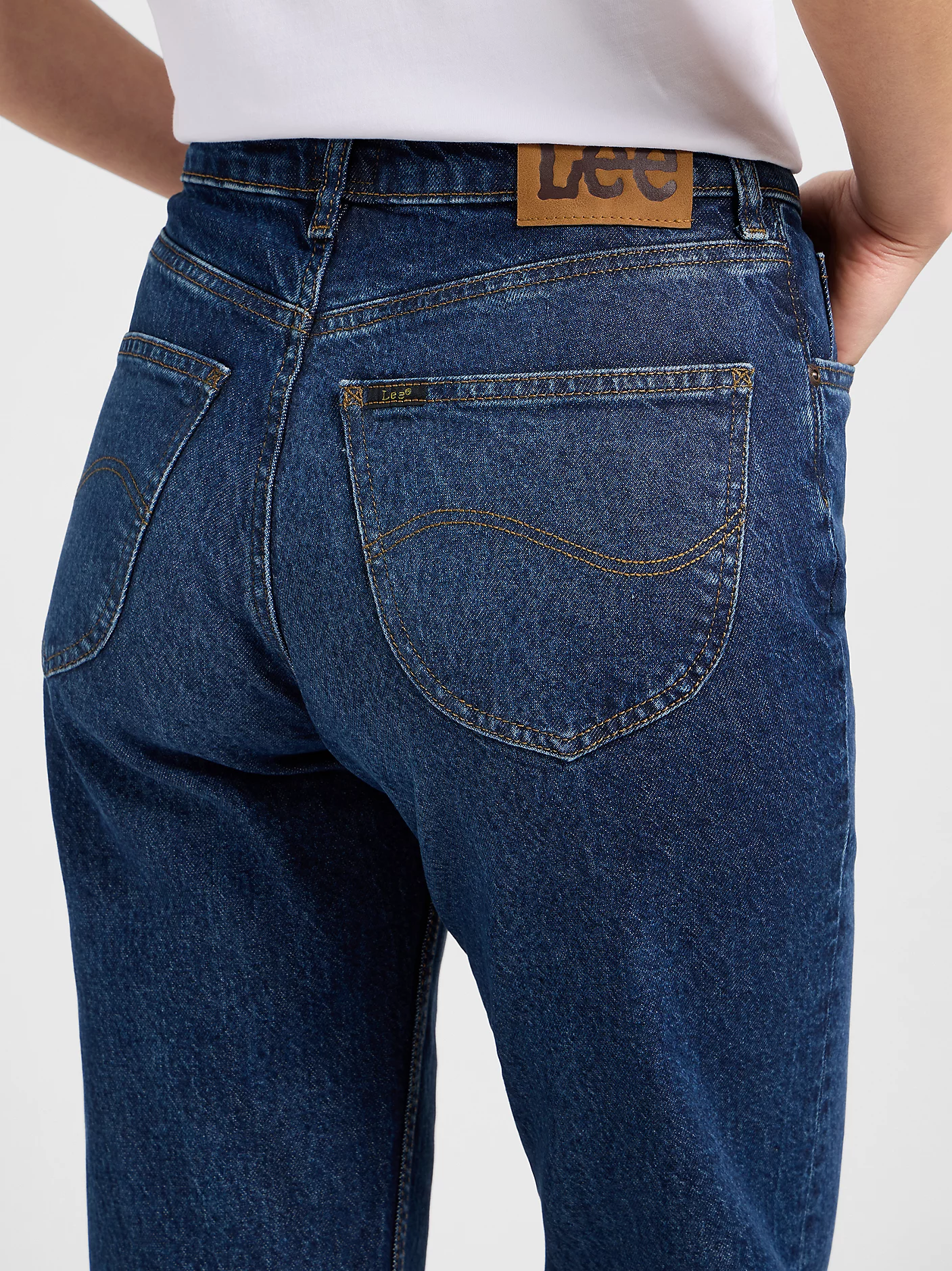 Lee Carol Regular Straight Jeans Dark Humor