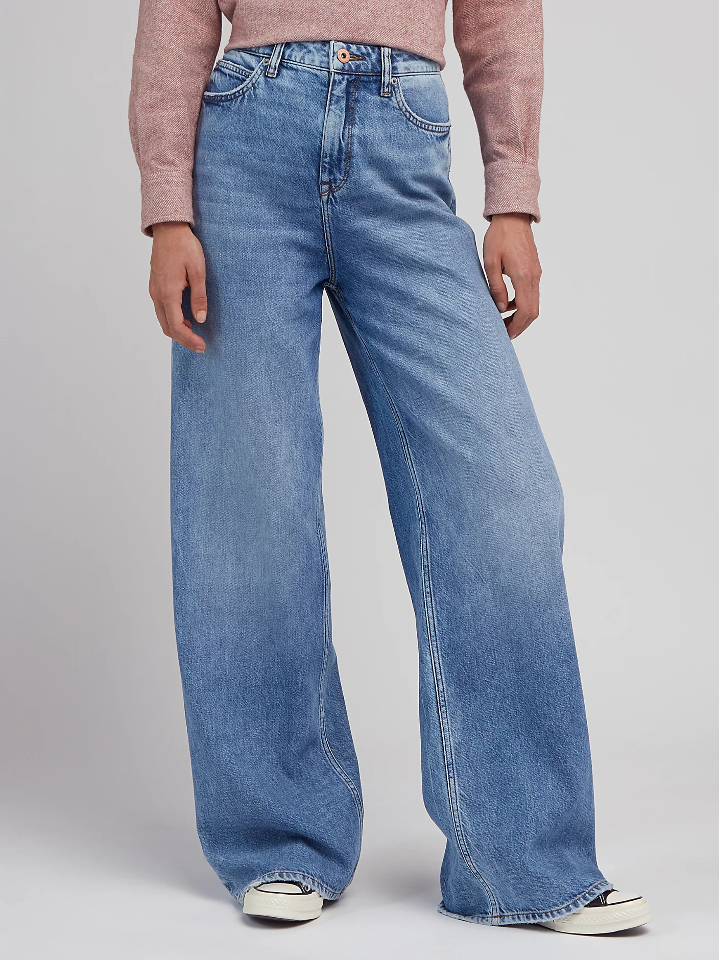 Lee Stella Wide Leg Jeans Take The Hint