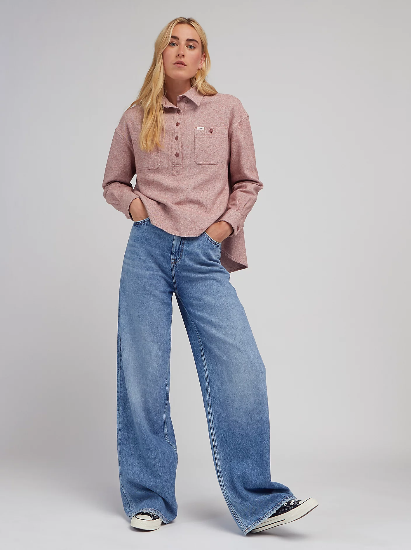 Lee Stella Wide Leg Jeans Take The Hint