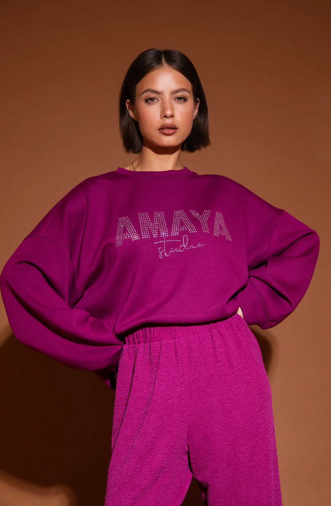 Studio Amaya Freya Sweater Fuchsia