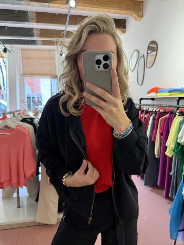 Penn & Ink Vest Hoodie Navy