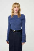 Fabienne Chapot Cut It Out Heart Belt Black