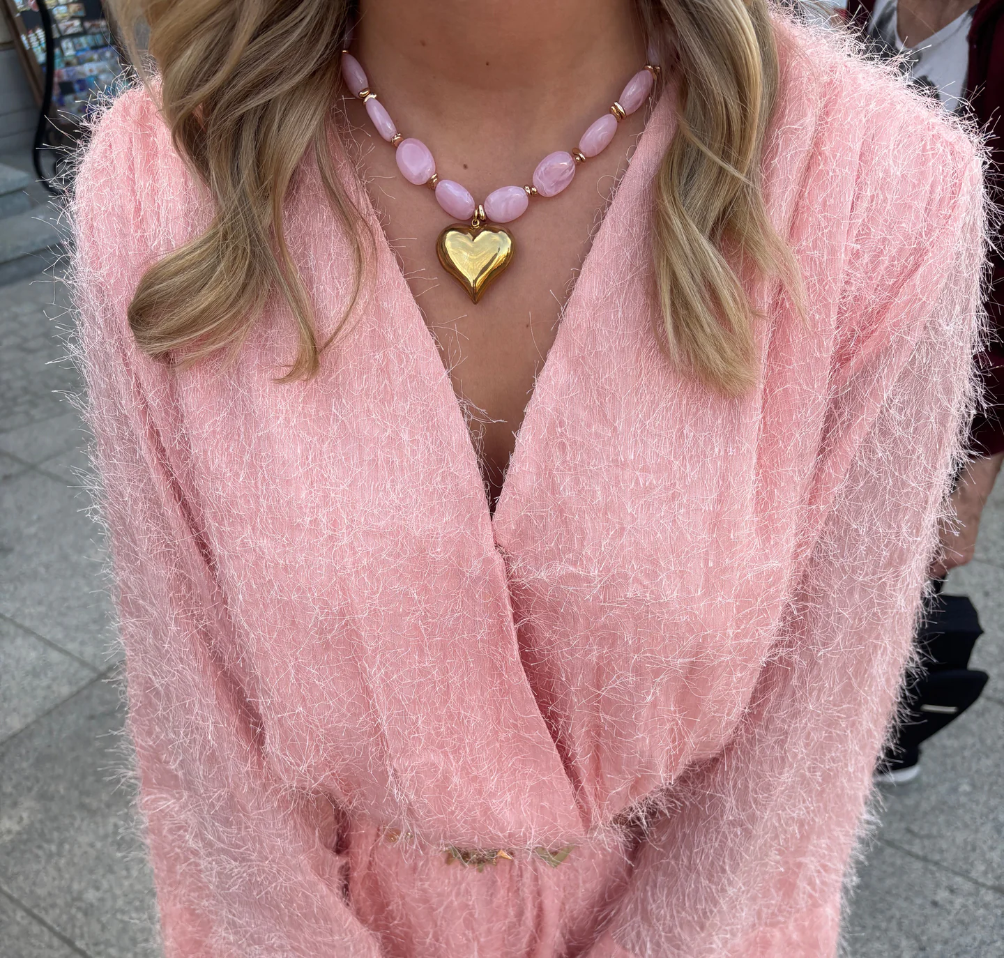 Flem The Label Necklace Amore Rosa
