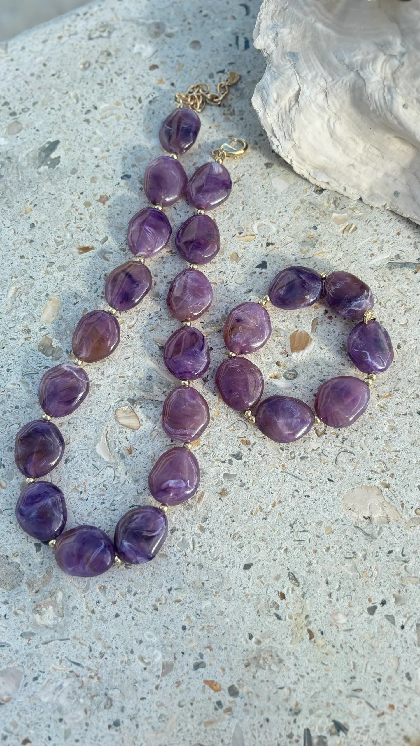 Flem The Label Necklace Flemmie &ndash; Purple