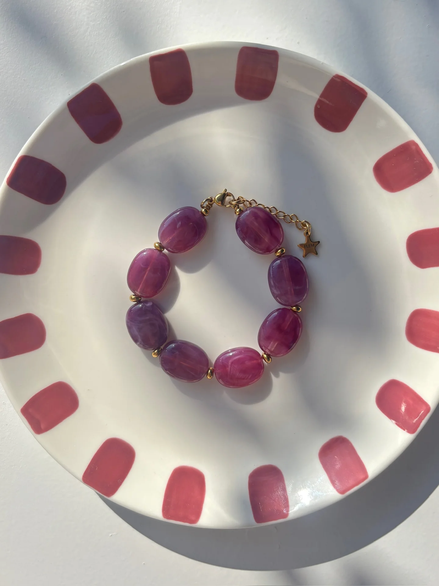 Bracelet Millie Paars