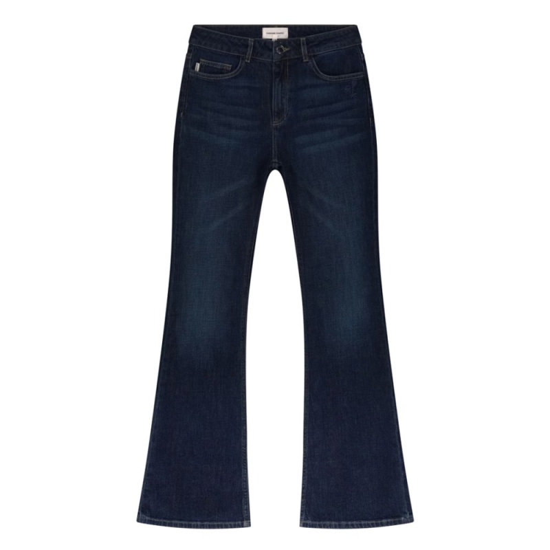 Fabienne Chapot Eva Flared Jeans Dark Indigo