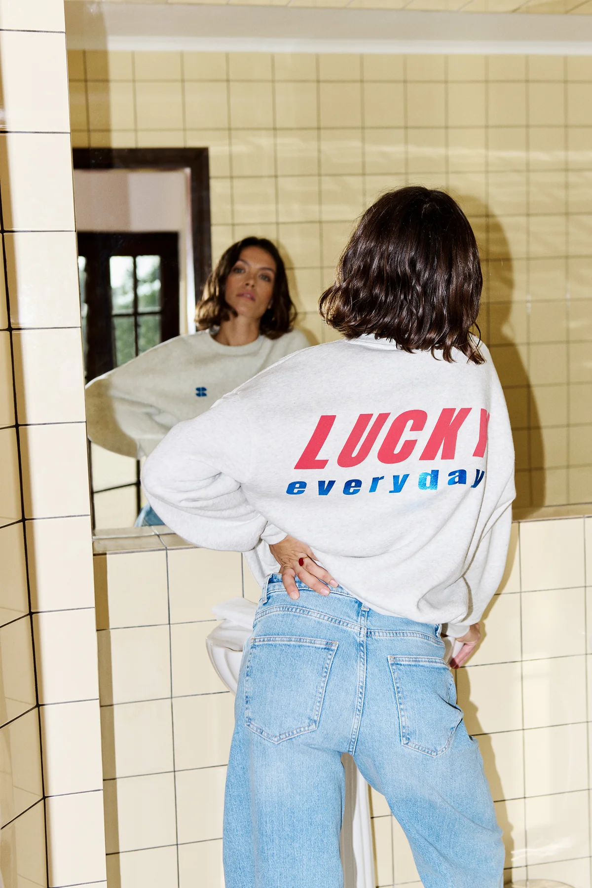 By-Bar Bibi Melange Lucky Everyday Sweater