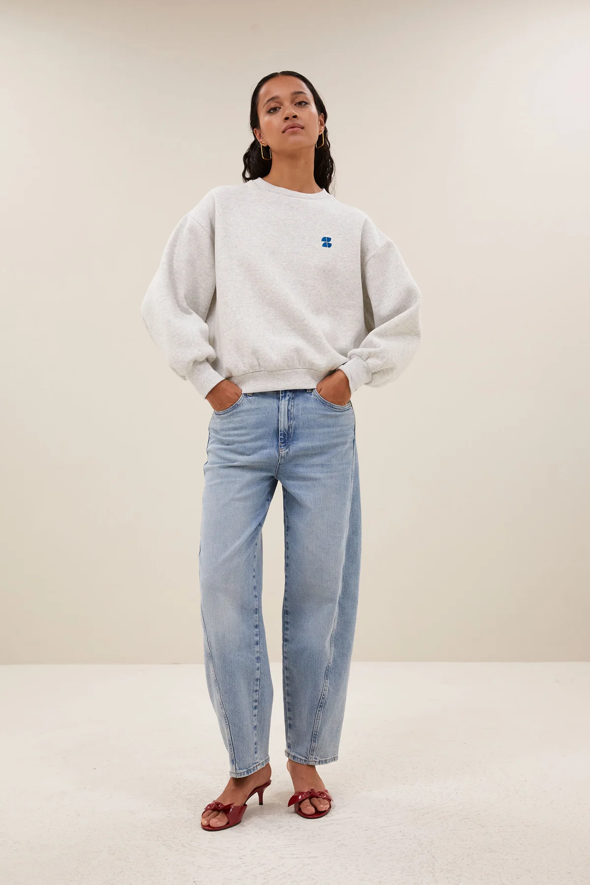 By-Bar Bibi Melange Lucky Everyday Sweater