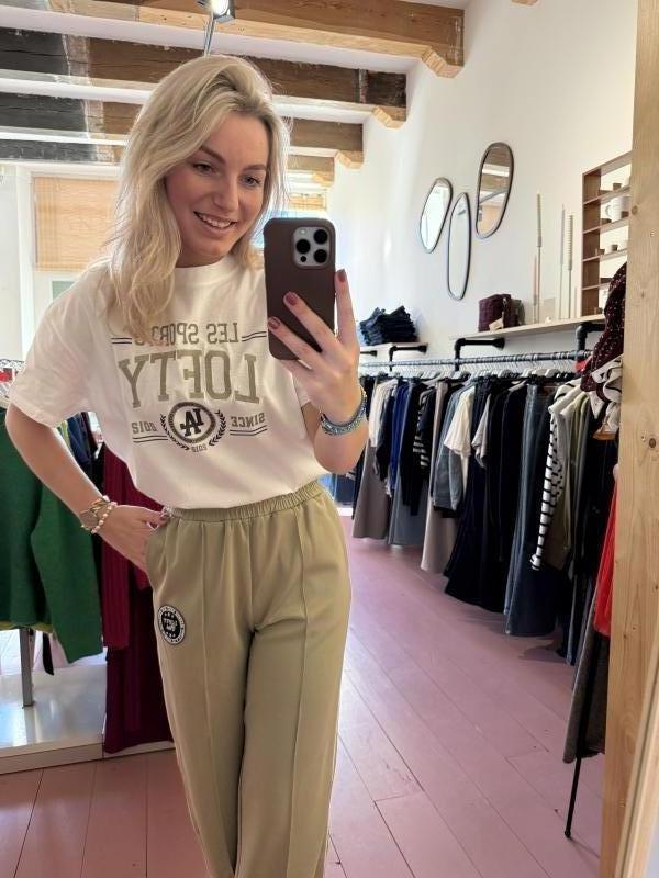 Lofty Manner T-shirt Melia White