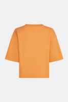 Penn & Ink Sweater Print (S26F1835) Orange/Ecru