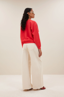By-Bar carrie sweater poppy red