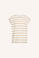 By-Bar tobi heavy flame stripe top desert stripe