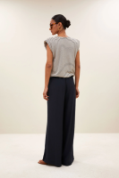 By-Bar nilou small stripe top admiral blue stripe