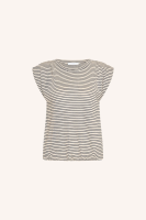 By-Bar nilou small stripe top admiral blue stripe