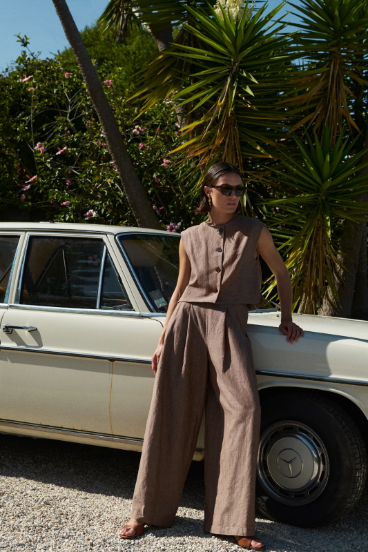 By-Bar nori girone gilet iced coffee