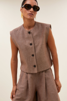 By-Bar nori girone gilet iced coffee