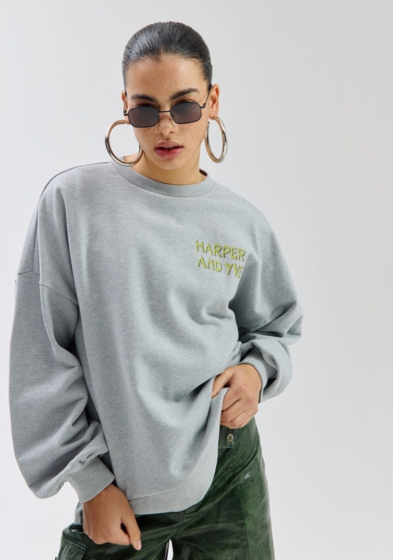 Harper & Yve Sweater Club Avocado