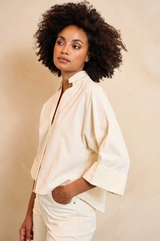 Lofty Manner Blouse Selou Ecru