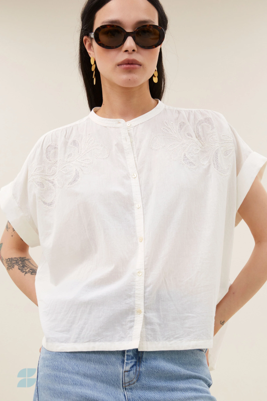By-Bar ally blouse off white