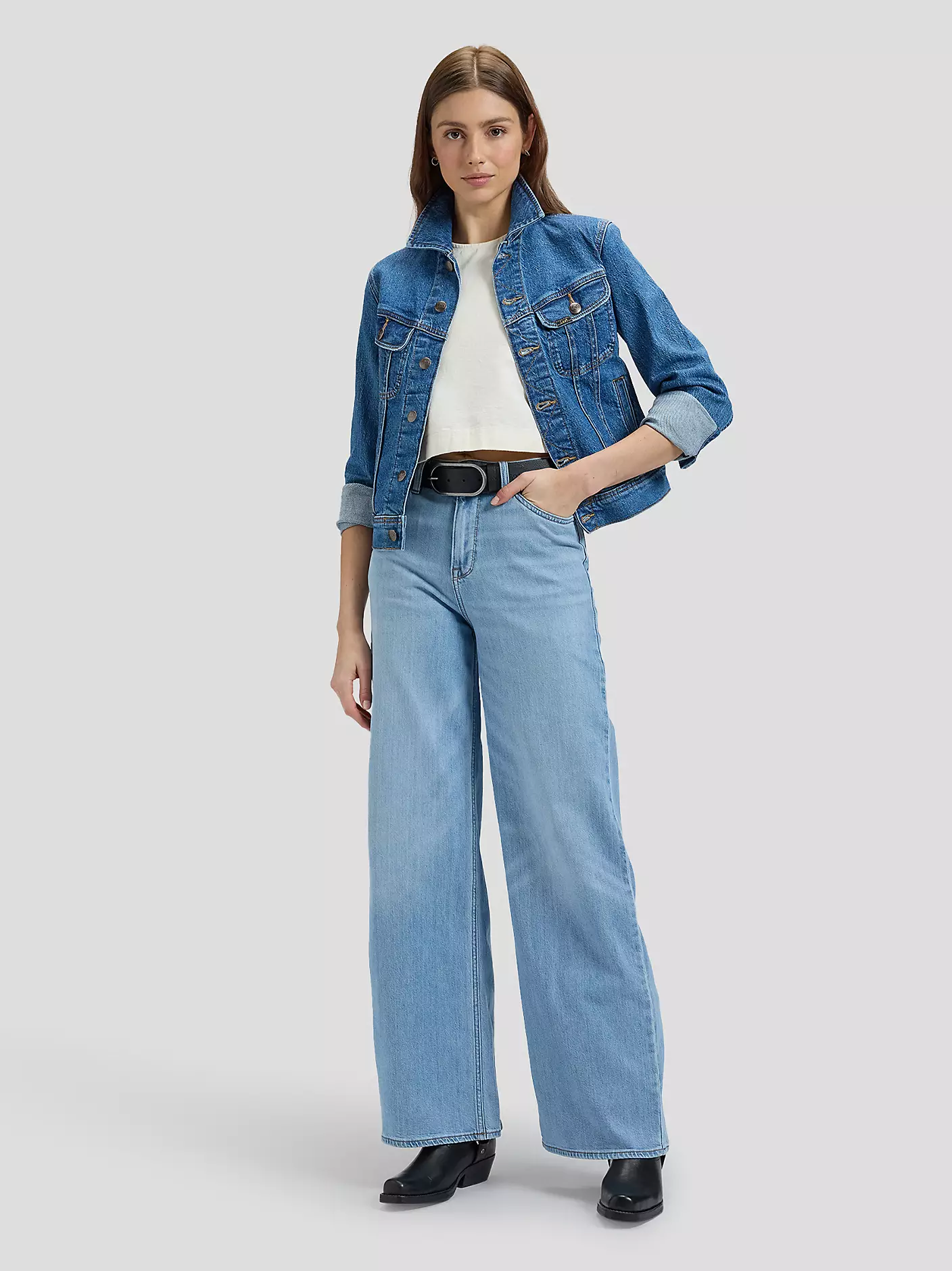Lee Stella Wide Leg Jeans