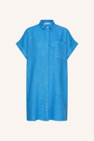 By-Bar hella linen dress regatta blue