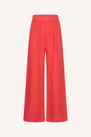 By-Bar benji linen pants lipstick