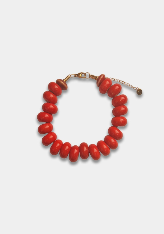 Harper & Yve Bracelet Roxy Poppy red
