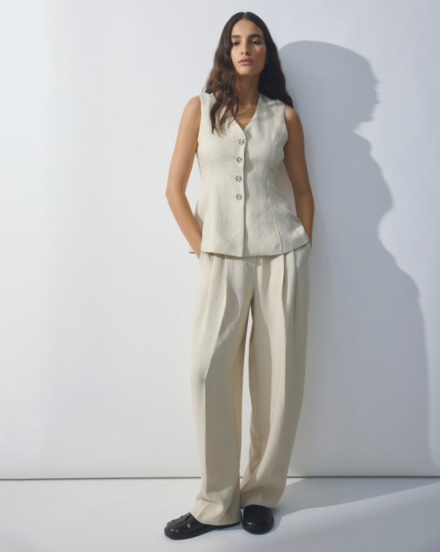 MSCH Copenhagen Esteriane Silver Waistcoat