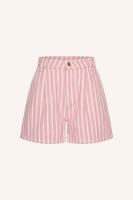 By-Bar june stripe shorts pink stripe
