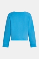 Penn & Ink Sweater Print (S26F1886LTD) Aqua-Aqua