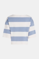Penn & Ink Sweater Stripe (S26T1280LTD) Moonlight/Wash