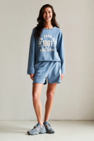 Penn & Ink Sweater Print (S26F1886LTD) Moonlight/Wash