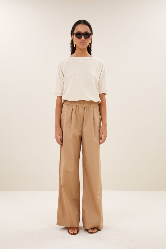 By-Bar benji poplin pants camel