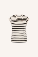 By-Bar tobi stripe logo top grain black stripe
