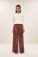By-Bar lili coast melange sweater oyster melee