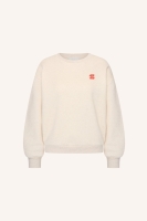 By-Bar lili coast melange sweater oyster melee