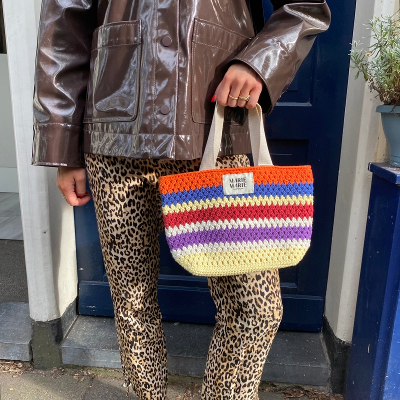 Marie Marie Amsterdam MINI SHOPPER MAYO