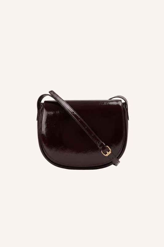 By-Bar paris foil bag burgundy crush