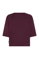 Penn & Ink T-shirt (W26F1929) Aubergine