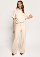 Freebird Patty Wide Fit Broek Vanilla White