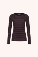 By-Bar basic ls rib top deep stripe