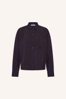 By-Bar lise wide stripe blouse wine stripe