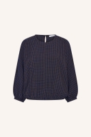 By-Bar gaya blouse galaxy check