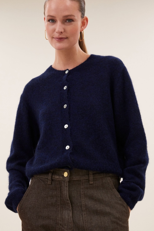 By-Bar cleo cardigan midnight