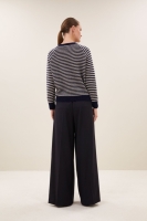 By-Bar sally stripe pullover midnight marine stripe