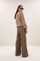 By-Bar benji melange pants biscuit melee